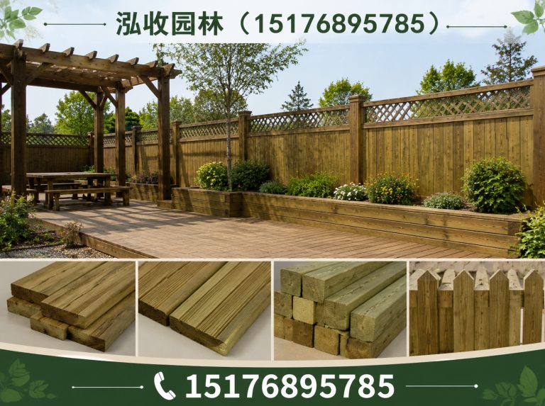 黄南防腐木凉亭展示图