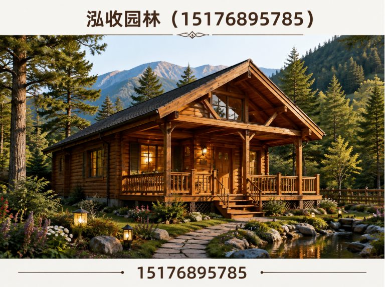 黄南防腐木展示图