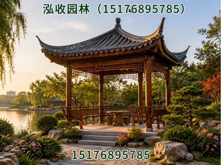 黄南京津冀防腐木工程展示图
